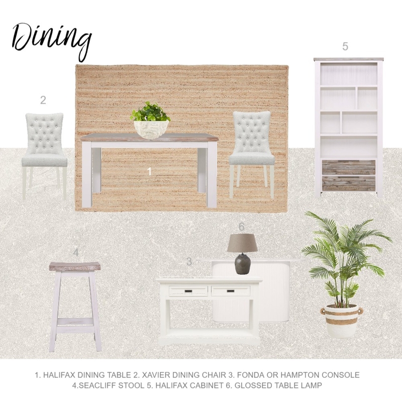 Dining 1 - Ann Alexander by Isa Mood Board by Oz Design Furniture on Style Sourcebook