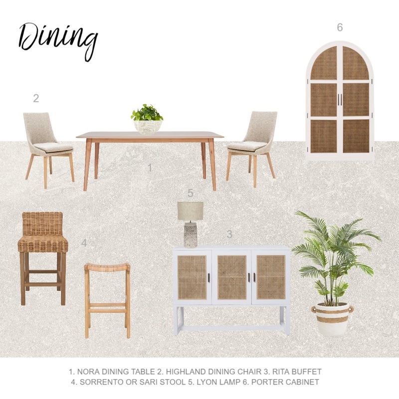 Dining 3 - Ann Alexander by Isa Interior Design Mood Board by Oz Design Furniture