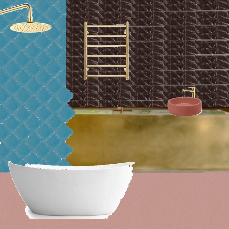 Bath - Blue & Burgundy Mood Board by dl2407 on Style Sourcebook