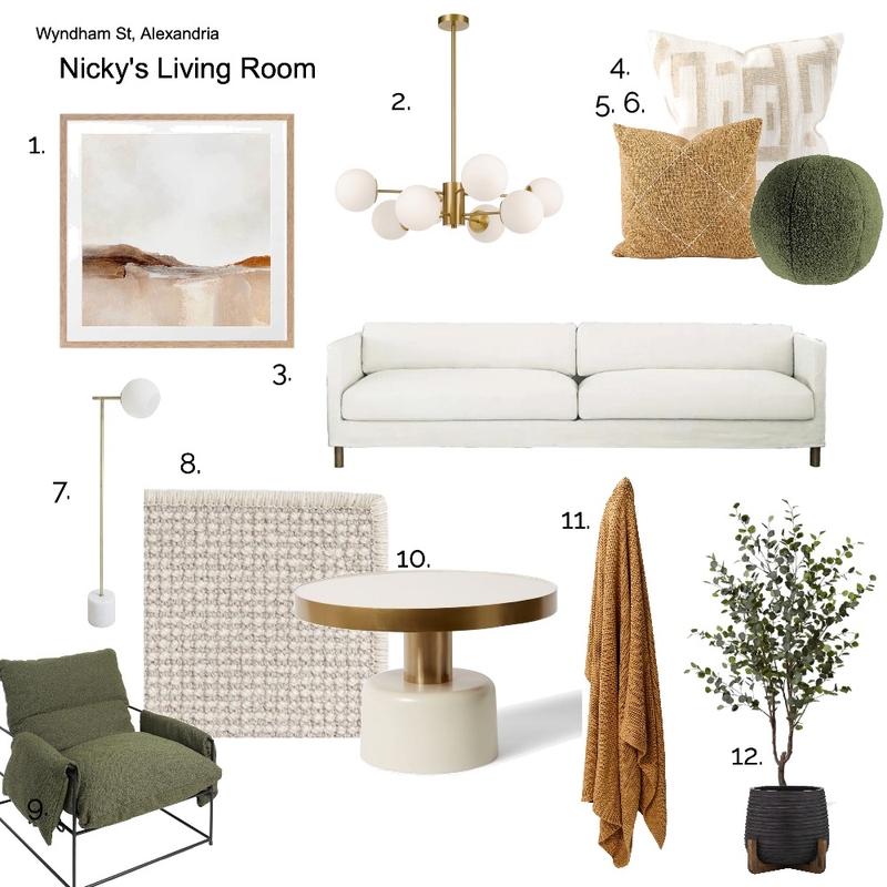 Nicky's Living Room Mood Board by carliemccullough on Style Sourcebook