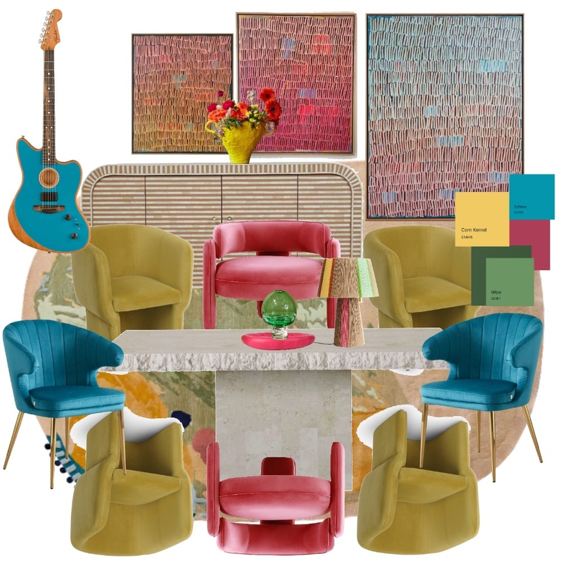 Dining Room Mood Board by dl2407 on Style Sourcebook