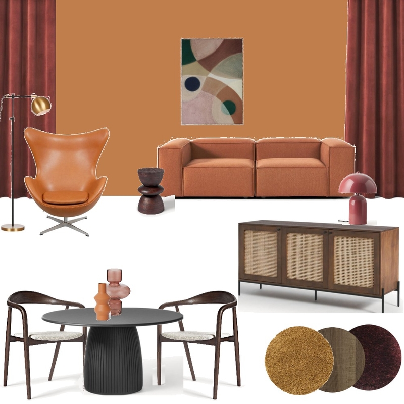 Retro style Mood Board by JBD Design on Style Sourcebook