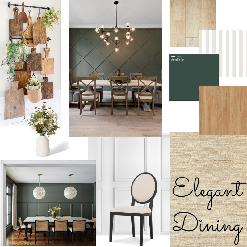 Dining Room Mood Board by Skylar Bender on Style Sourcebook
