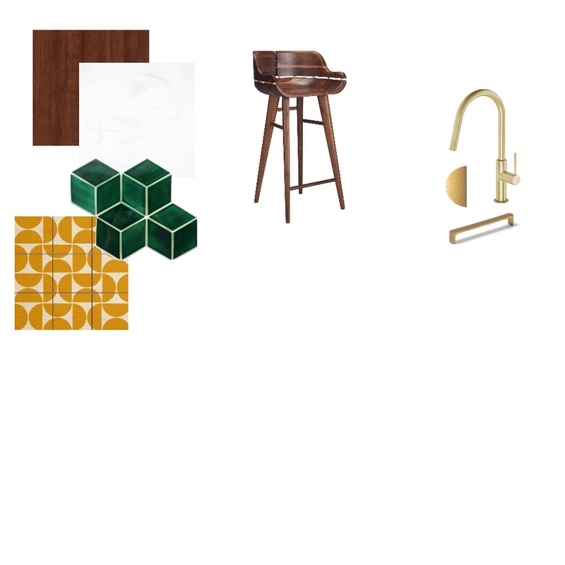 Mid Century Modern Kitchen Mood Board by john225 on Style Sourcebook