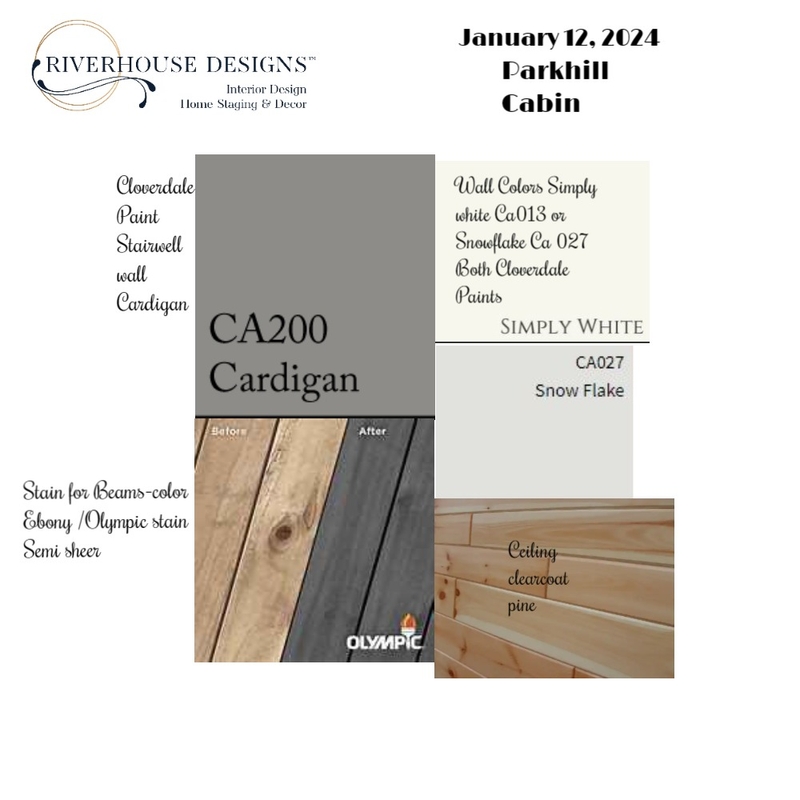 parkhill Mood Board by Riverhouse Designs on Style Sourcebook