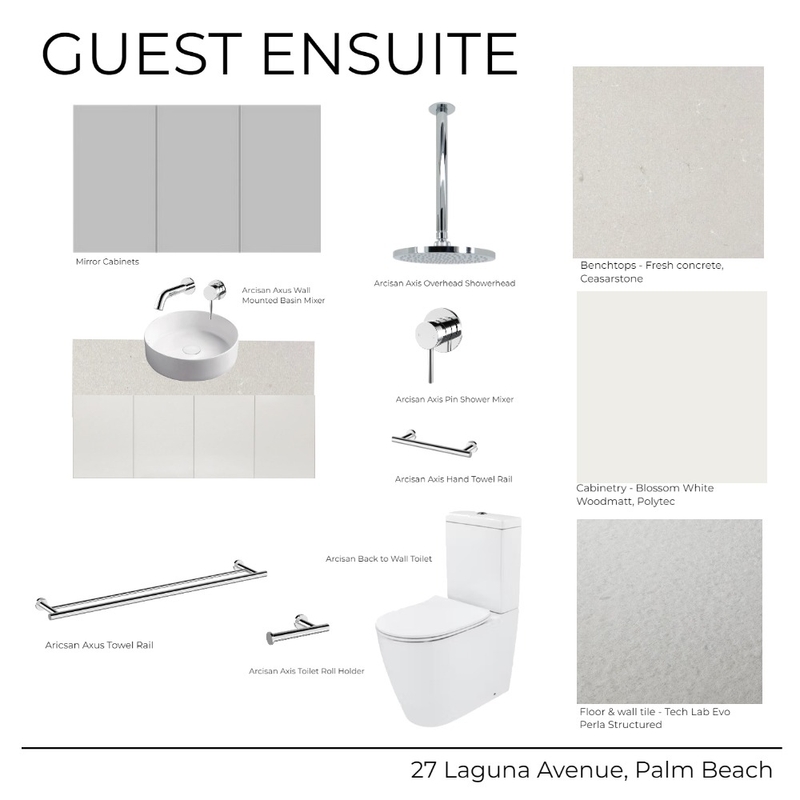 27 Laguna Avenue - Ensuite Guest (White) Mood Board by Kathle         Study     en Holland on Style Sourcebook