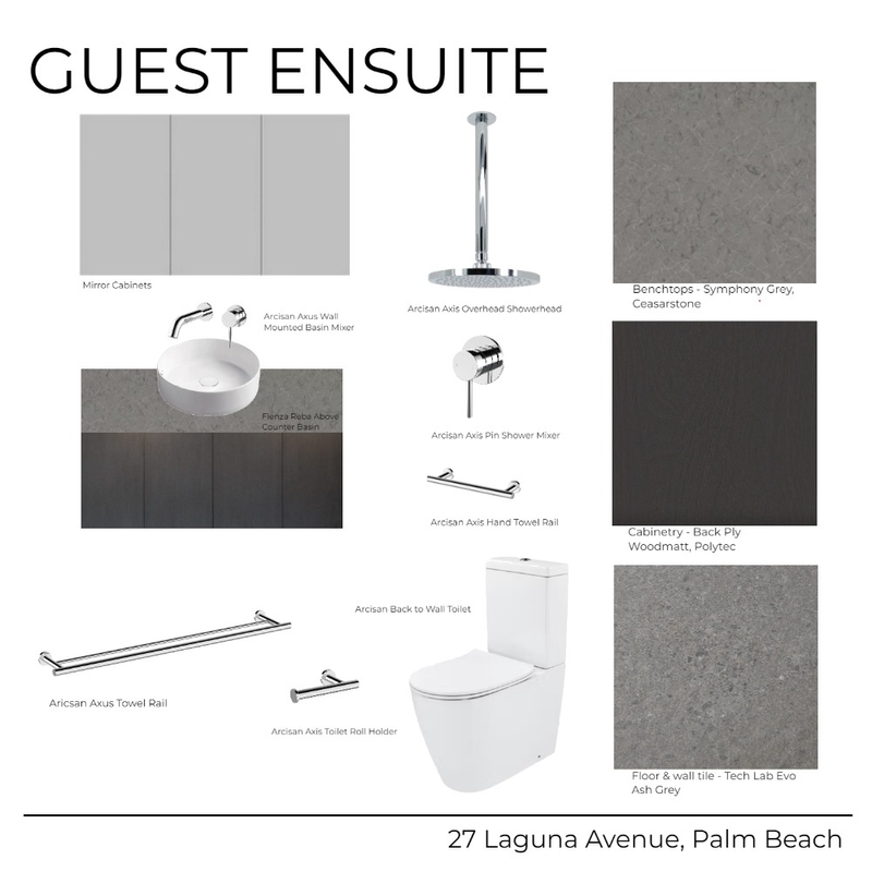 27 Laguna Avenue - Ensuite Guest (Dark) Mood Board by Kathle         Study     en Holland on Style Sourcebook