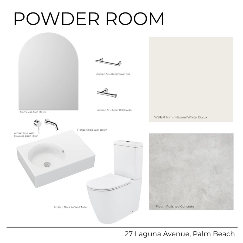 27 Laguna Avenue - Guest Powder (Light) Mood Board by Kathle         Study     en Holland on Style Sourcebook