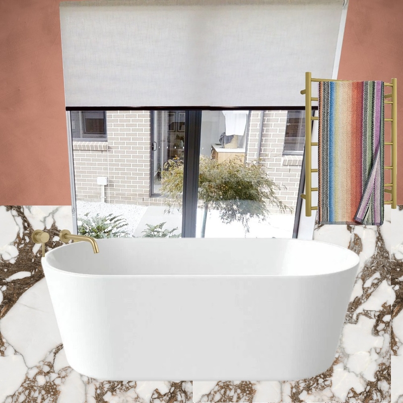 Coral Bathroom Mood Board by dl2407 on Style Sourcebook