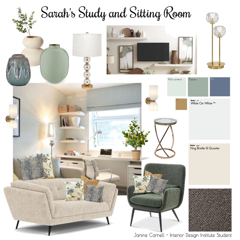 Sarah's Study Mood Board by Ladybird on Style Sourcebook