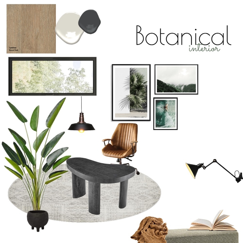 MYSA Botanical Office Mood Board by MYSA on Style Sourcebook