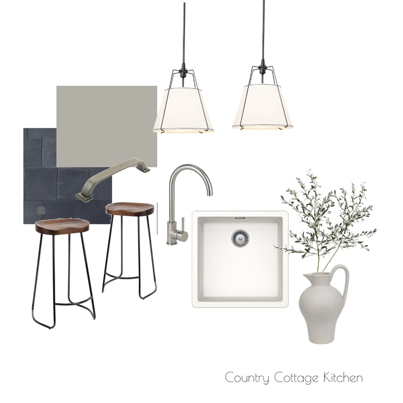 Country Cottage Kitchen 3. Mood Board by demimariedesigns on Style Sourcebook