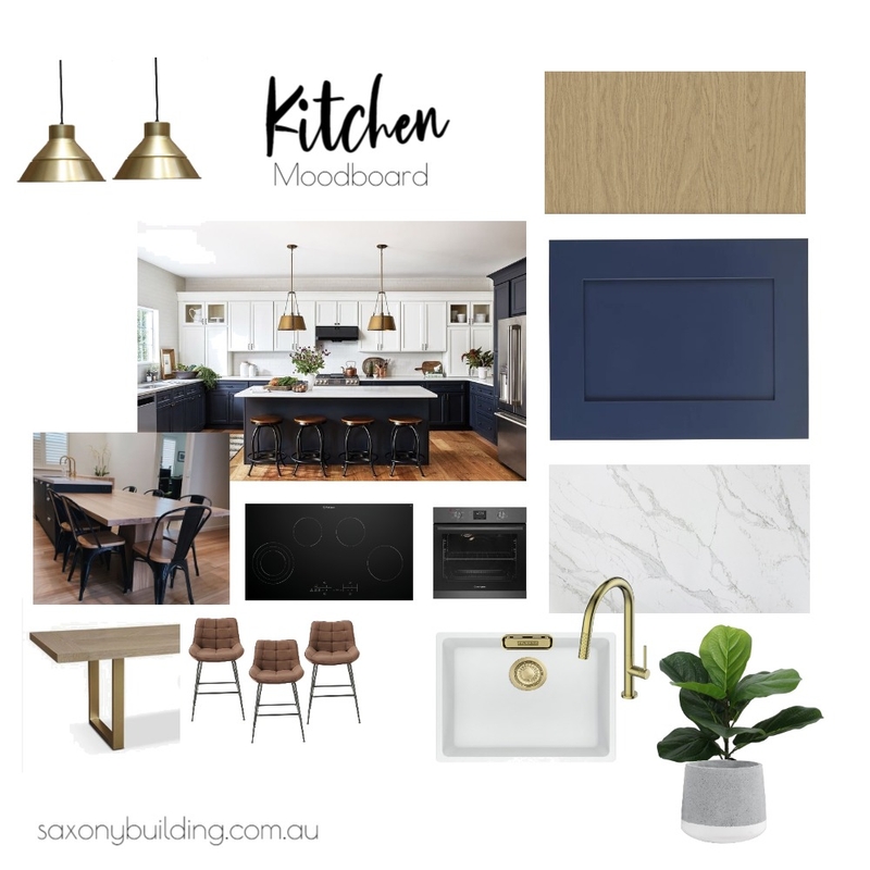 Kitchen Thomas Mood Board by Lisa Doecke - Saxony on Style Sourcebook