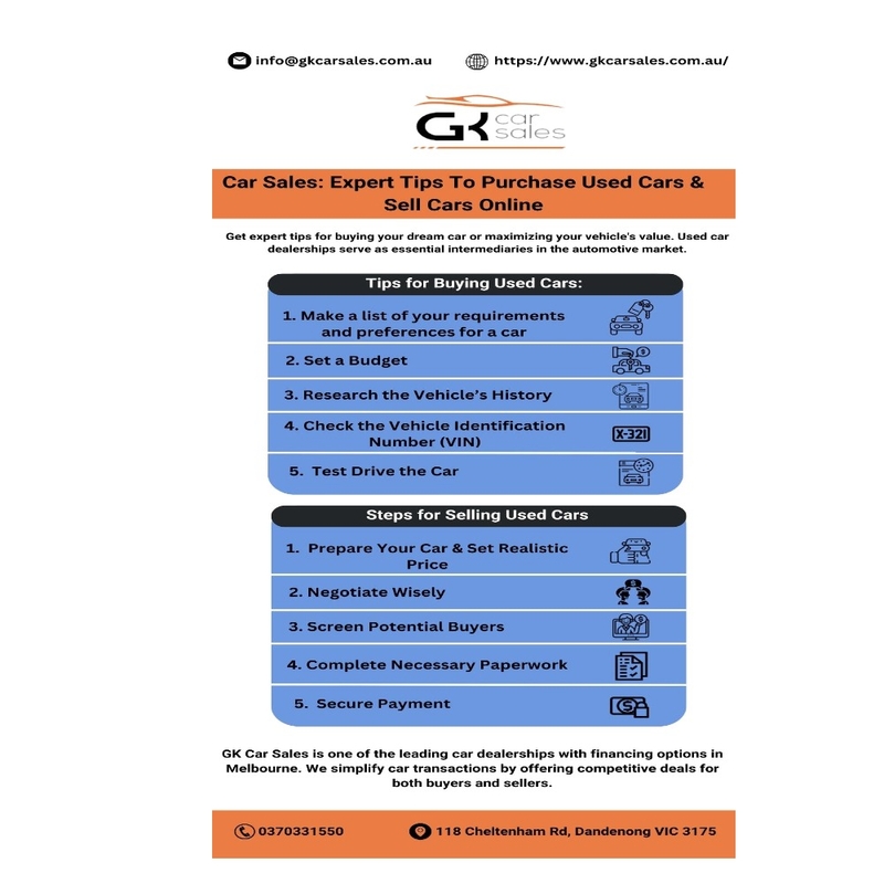 Car Sales - Expert Tips to Purchase Used Cars and Sell Cars Online Mood Board by gkcarsales on Style Sourcebook