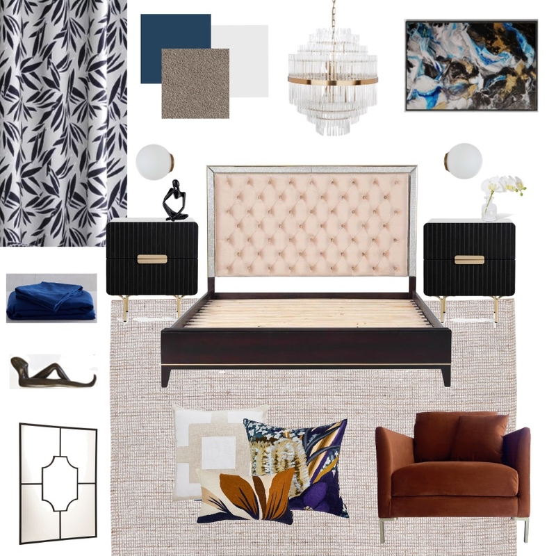 Master bedroom Mood Board by Morrissey Home Styling on Style Sourcebook