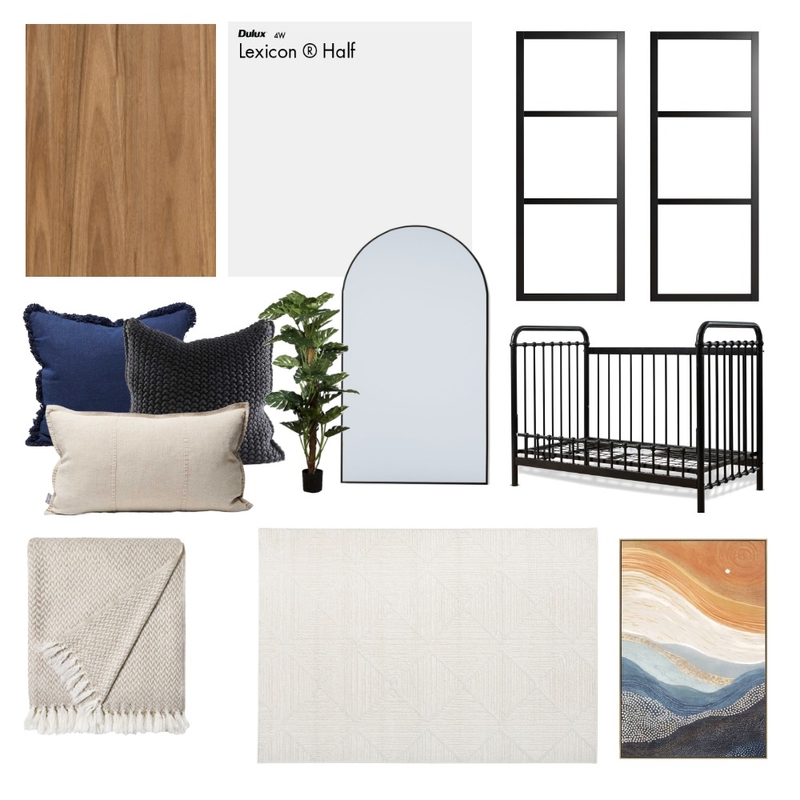 Modern Industrial Nursery Mood Board by indi.rebelo on Style Sourcebook