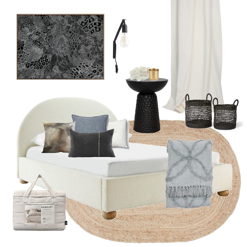 Guest Bedroom Mood Board by Heliza Lo on Style Sourcebook