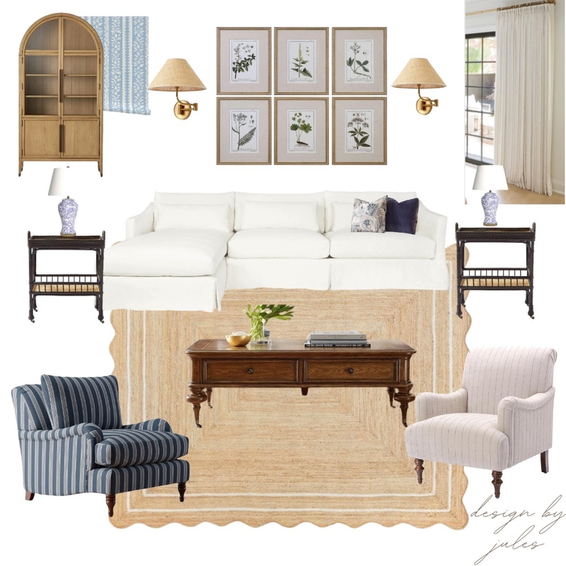 Nancy Myers inspired living room Mood Board by design by jules on Style Sourcebook