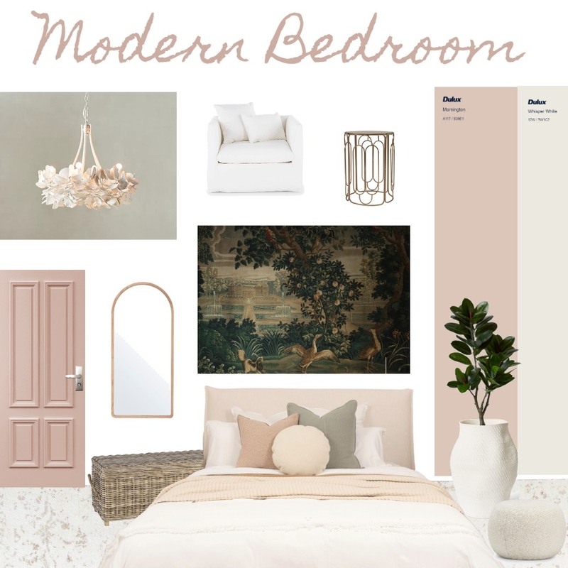 Modern Bedroom Mood Board by Audrey Muse Interiors on Style Sourcebook