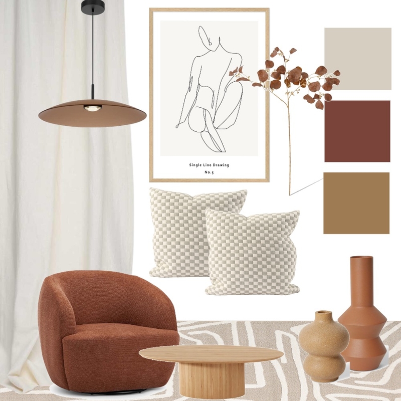 Mid Century Modern - Living room 2 Mood Board by Helena@abi-international.com.au on Style Sourcebook