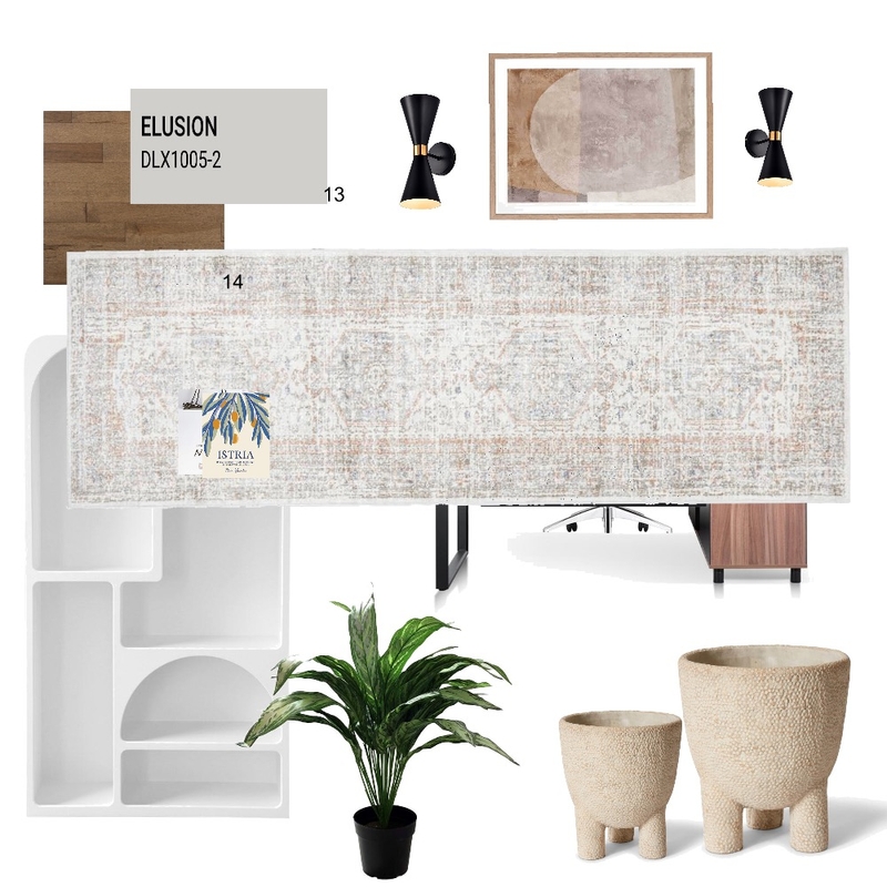 Office Mood Board by laila elamir on Style Sourcebook