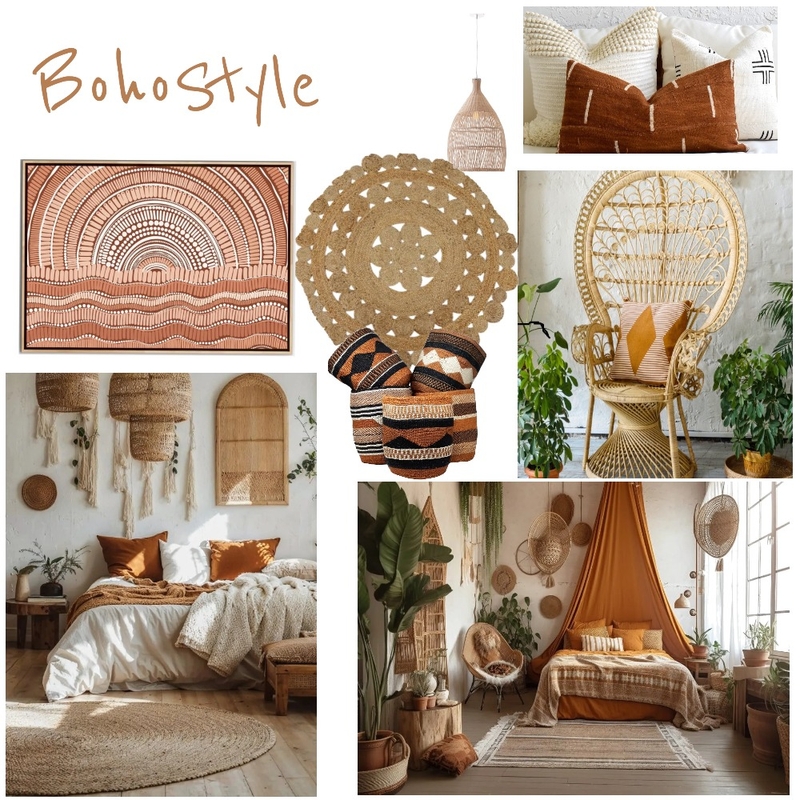 2_ Sample board Boho_ Manuel Nesta_ Mood Board by manu' on Style Sourcebook