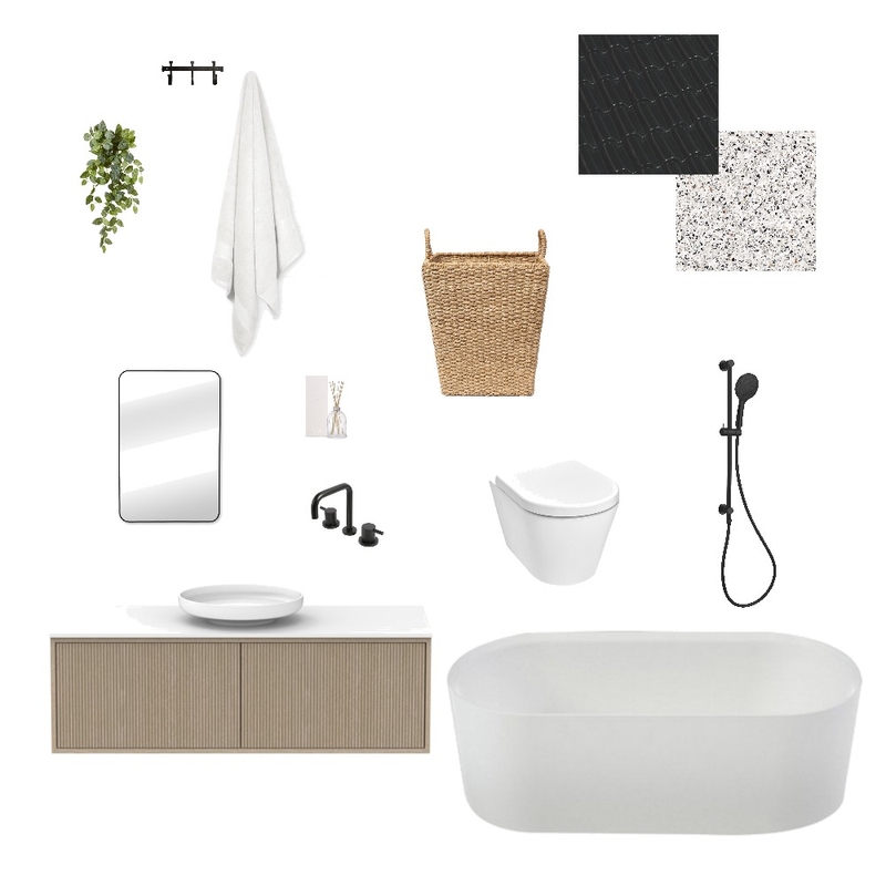 Bathroom Mood Board by Sayaka Iida on Style Sourcebook