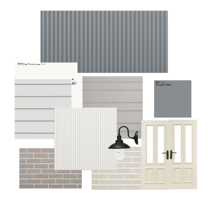 Coastal Hamptons Facade Mood Board by NatashaHanney on Style Sourcebook