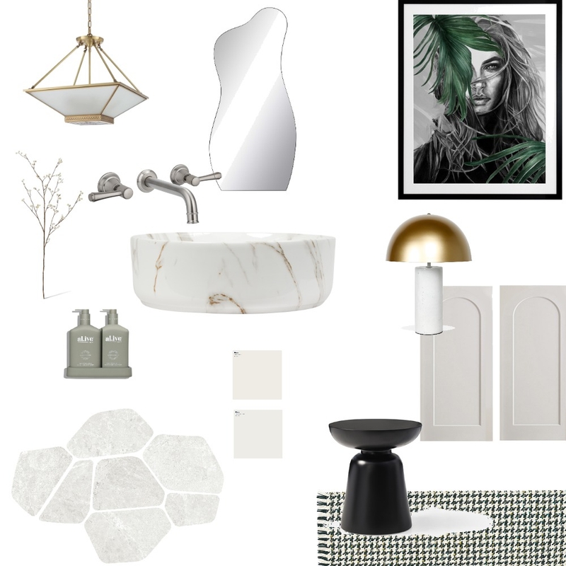 POSH BATHROOM 4 Mood Board by TAP & TILE on Style Sourcebook