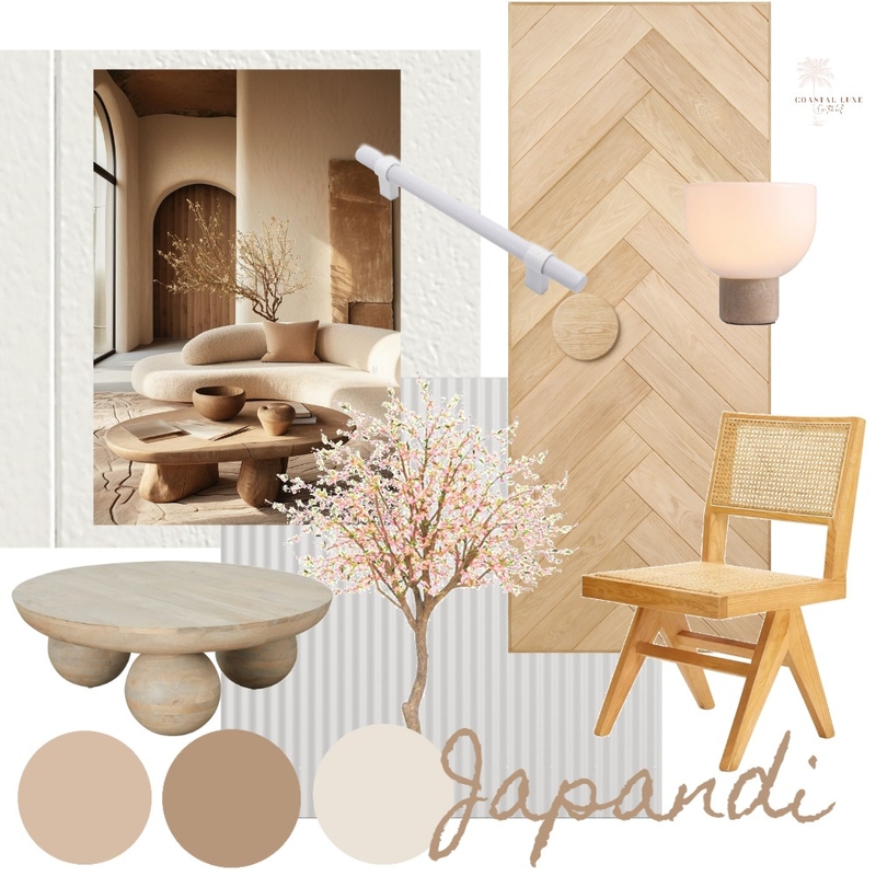 Japandi Mood Board by Haus Interior Designs on Style Sourcebook