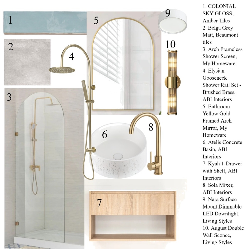 bathroom Mood Board by dolphitash on Style Sourcebook