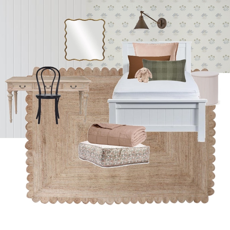 Isla's Bedroom sage floral and tween Mood Board by ESTIL HOME on Style Sourcebook