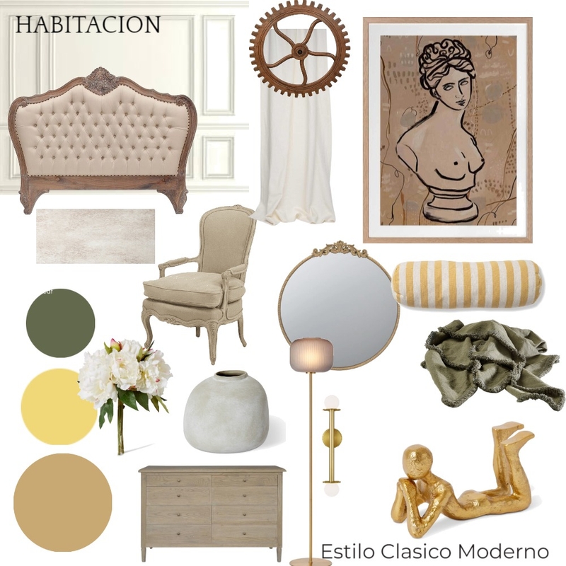 Mood Board Habitacion Mood Board by karenleterhoscheme on Style Sourcebook