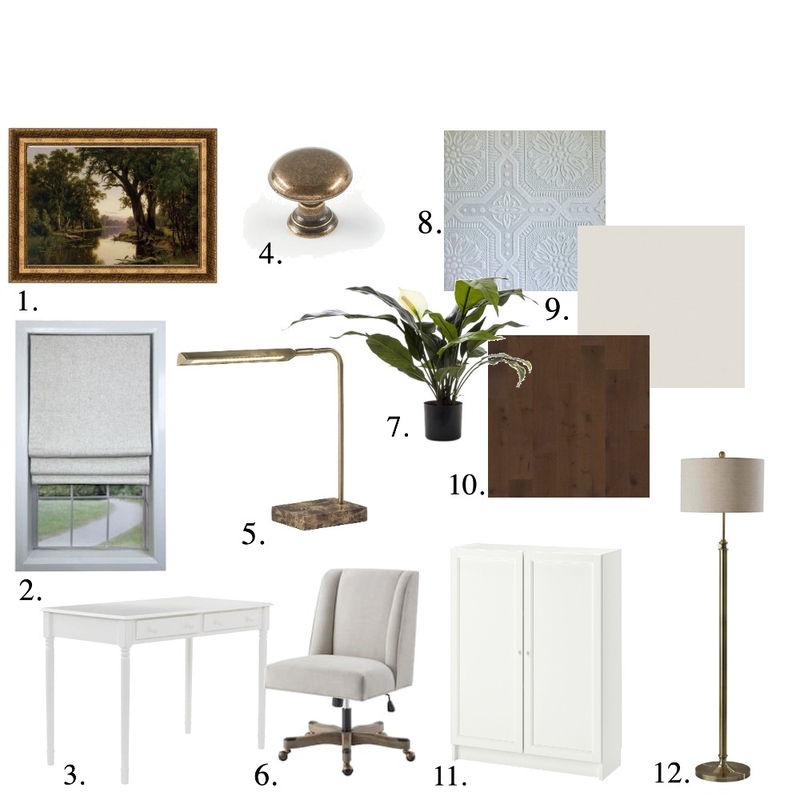 Office Nook Mood Board by brptk6@gmail.com on Style Sourcebook