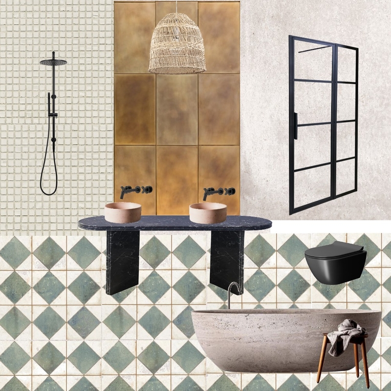 Bathroom Mood Board by Tehevahis Interior Design Studio on Style Sourcebook