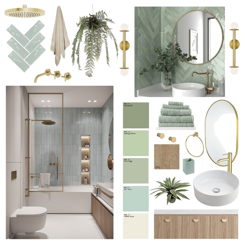Bathroom Moodboard Mood Board by Rachel Troke Design on Style Sourcebook