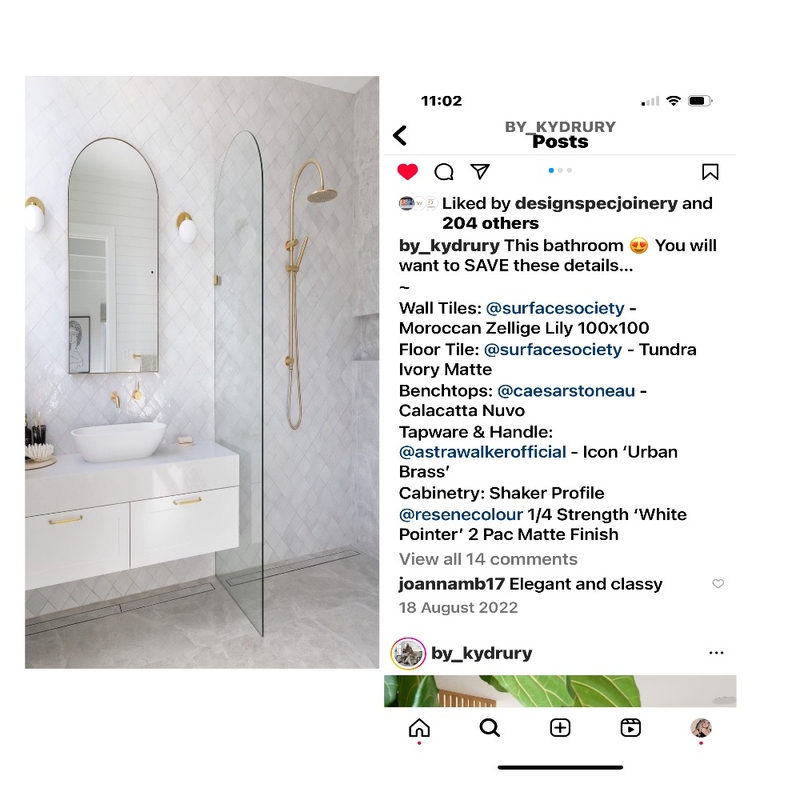 Ensuite Mood Board by joanna bushby on Style Sourcebook