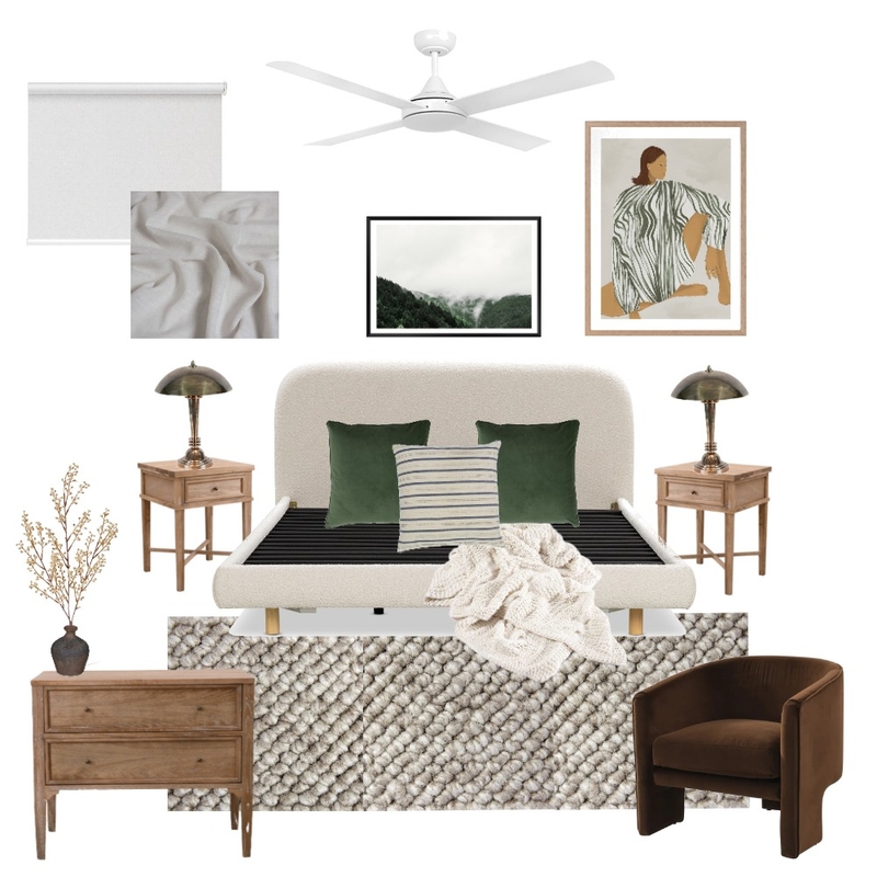 Master Bedroom Moodboard (3) Mood Board by Sharon Lynch Interior Design on Style Sourcebook
