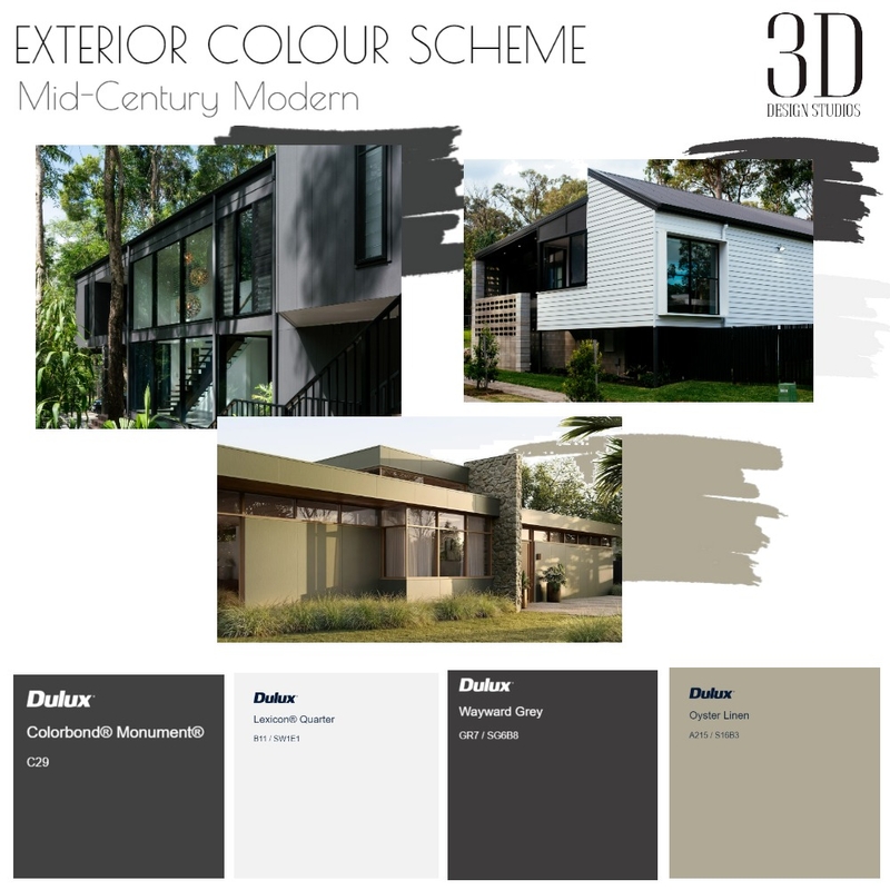 Mid-Century Mood Board by Designer3D on Style Sourcebook