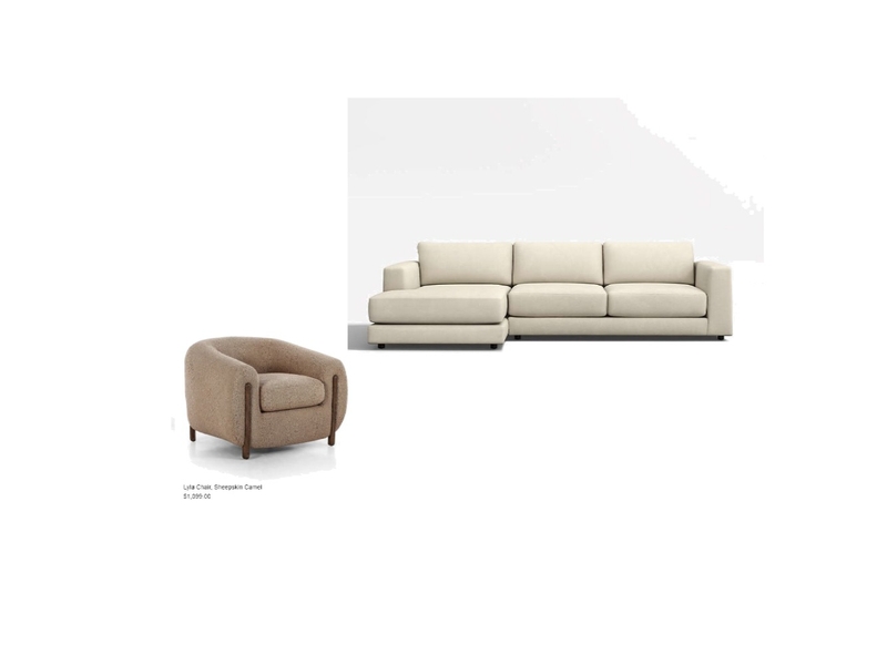 Living Room with chunky brown chair Mood Board by NikkiNite on Style Sourcebook