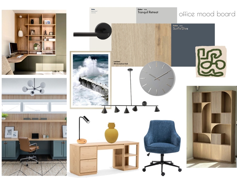 office mood board Mood Board by rruqq on Style Sourcebook