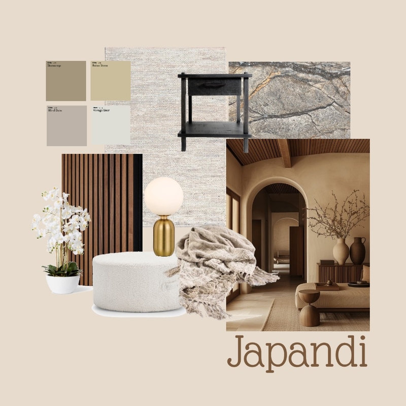 Japandi Design Style Mood Board Mood Board by Embellish Interiors on Style Sourcebook