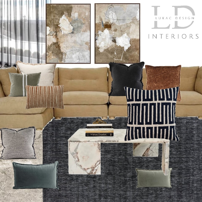 Steph and Troy - Living 1 Mood Board by lukacdesigninteriors on Style Sourcebook