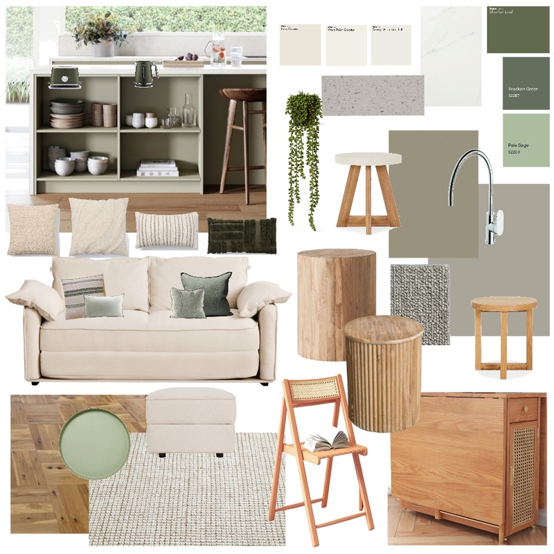 84a kitchen/living koala vanilla & leona table Mood Board by b on Style Sourcebook