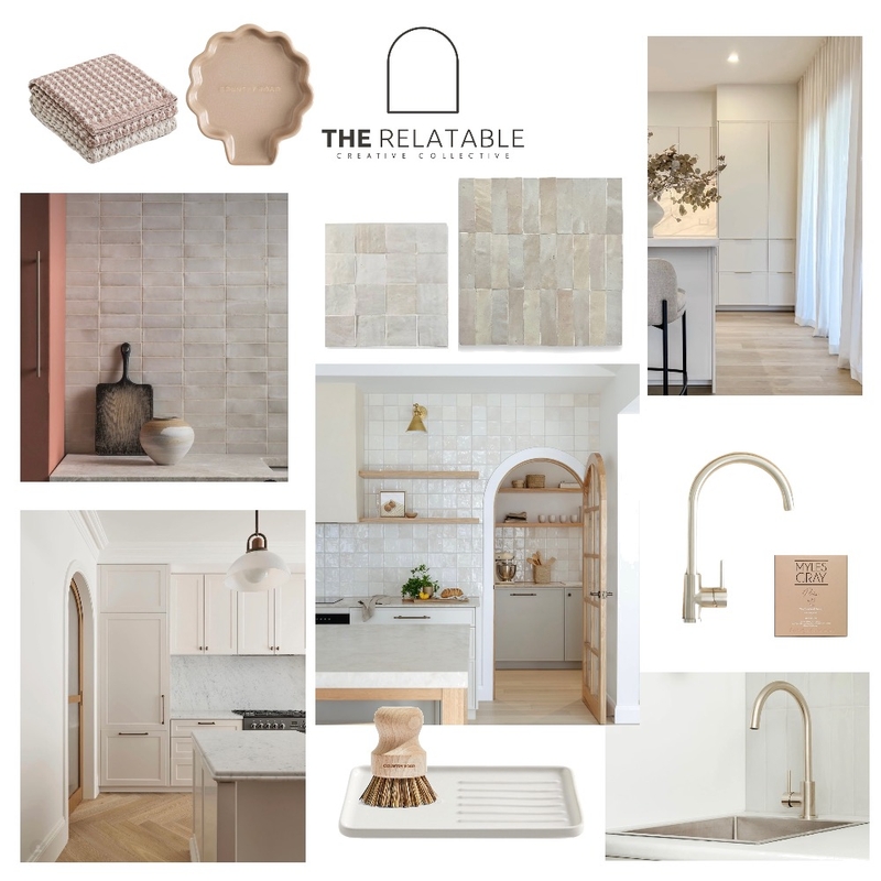 Kitchen Inspo Mood Board by The Relatable Creative Collective on Style Sourcebook