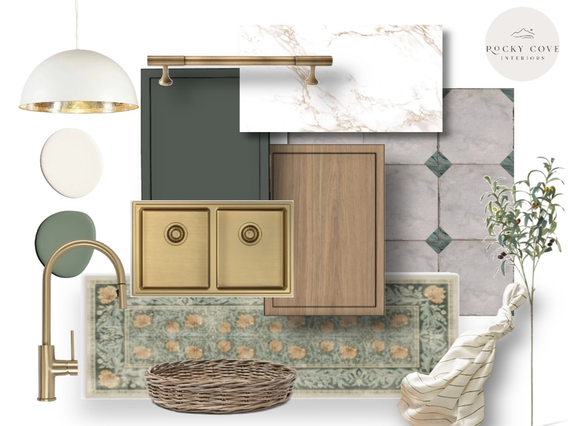Luxe Country Kitchen Mood Board by Rocky Cove Interiors on Style Sourcebook
