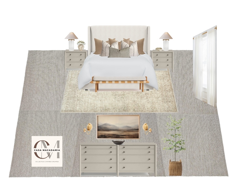 Team David - Modern Neutral Hamptons Option 3.1 Mood Board by Casa Macadamia on Style Sourcebook