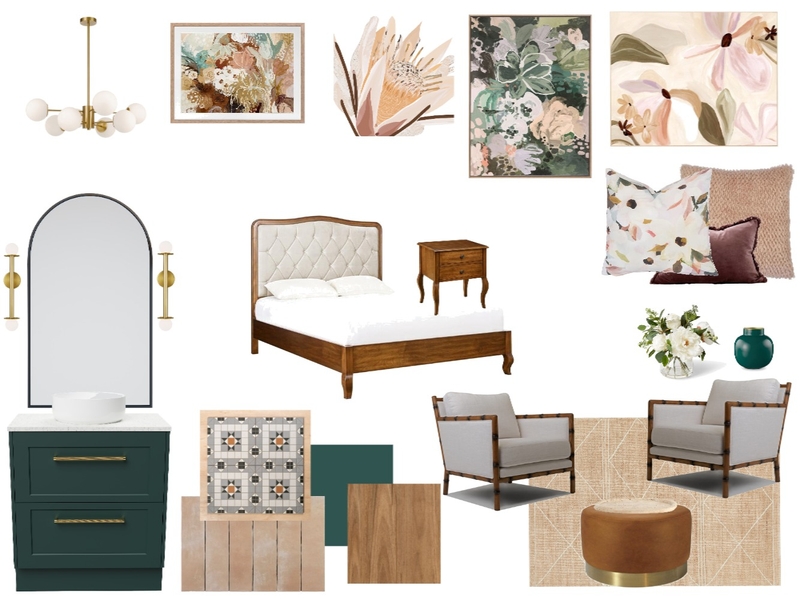 Contemporary English Country Mood Board by Morrissey Home Styling on Style Sourcebook