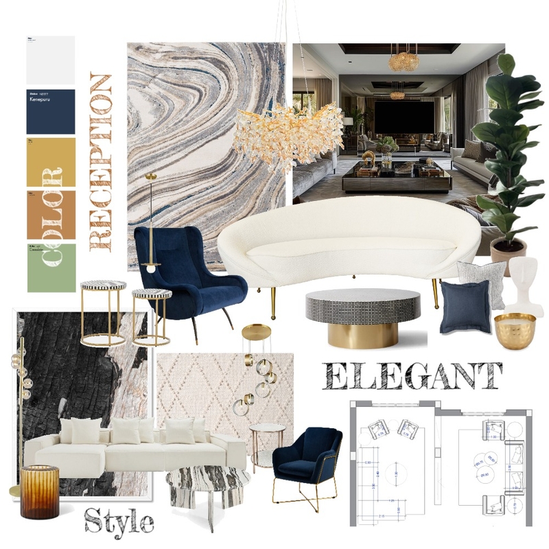 RECEPTION Mood Board by smsma99 on Style Sourcebook