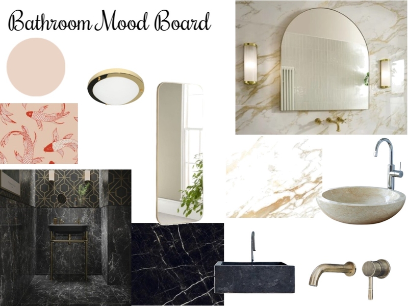 Bathroom mood board Mood Board by Bricks and Beams on Style Sourcebook
